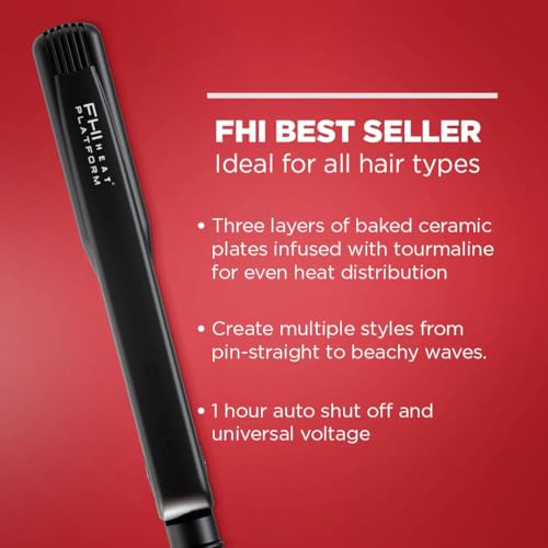 Image of FHI Heat Platform Pro Styling Tourmaline Hair Straightener for All Hair Types