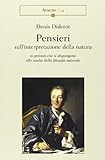 Pensieri sull'interpretazione della natura ai giovani che si dispongono allo studio della filosofia naturale