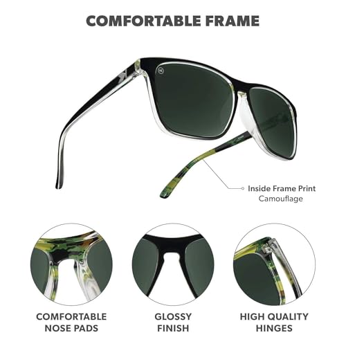 Image of Knockaround Square Polarized Sunglasses for Men & Women - UV400 Protection