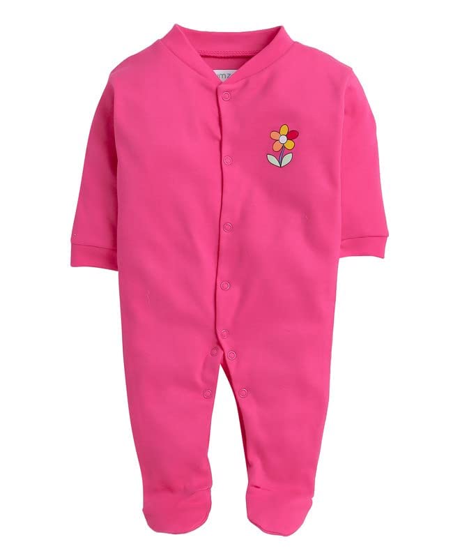 Image of Pooja Baby 100% Cotton Rompers /Sleepsuits /Jumpsuit /Night Suits for Baby Boys & Girls, Infants, New Borns