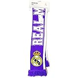 Licencias, futbol,equipos Real Madrid- Bufanda Futbol, Multicolor, Talla Única (8.43545E+12)
