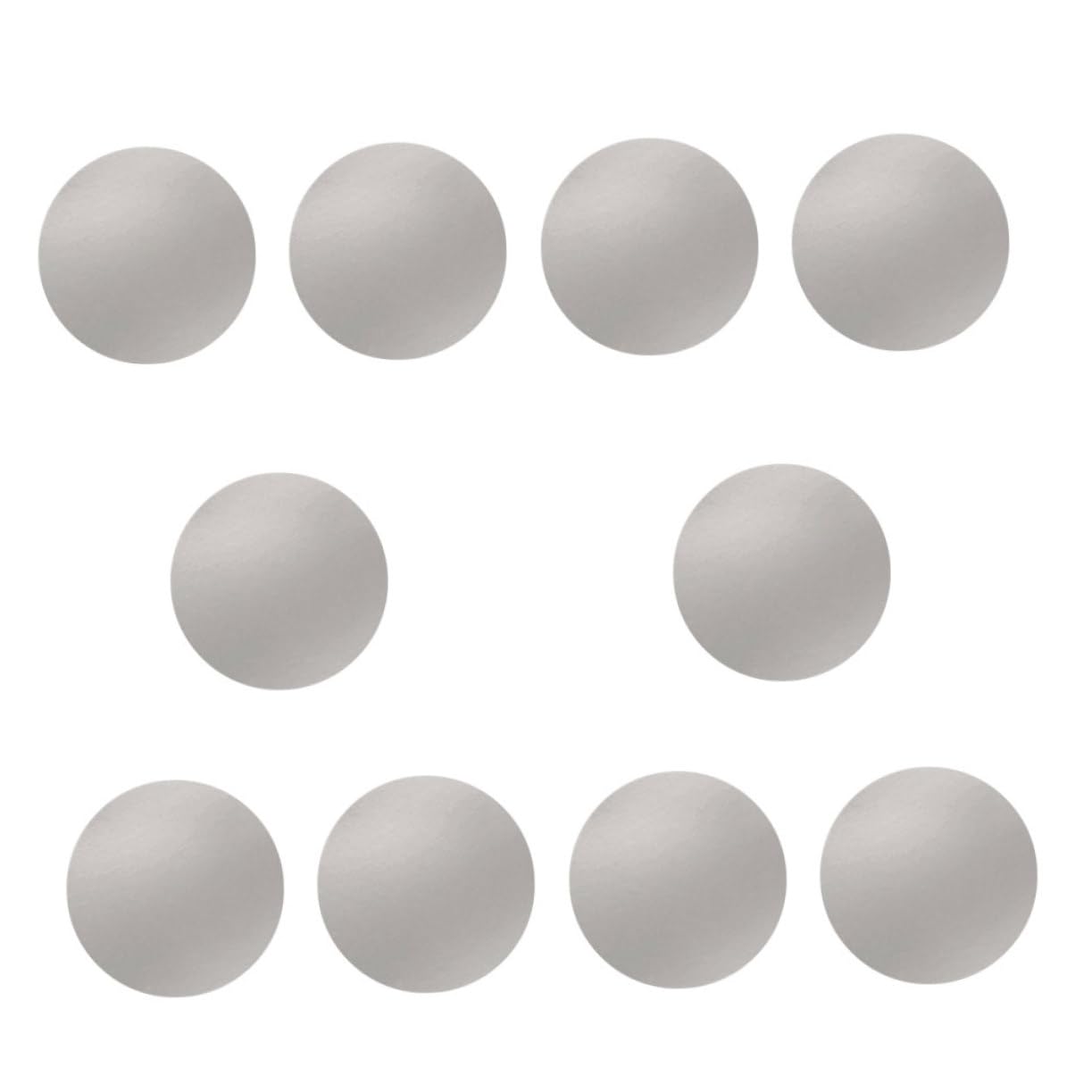 HEALEEP 10PCS Round Cake Board Strong Paper Circle Base for Cake for Mousse Cupcakes Desserts Smooth Non Stick Baking Accessories for Parties and Events