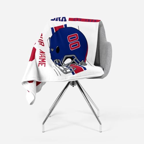 Image of New York Throw Blanket Custom Name and Number Personalized Gifts for Men and Women