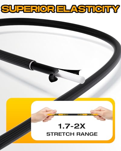 Image of 12 inch Flat Adjustable Bungee Cords with Hooks, 3X Faster to Adjust the Length