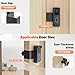 Blink Doorbell Mount, 2nd Gen Anti-Theft Blink Doorbell Camera Mount No Drilling with Rain Cover, Fit for Blink Video Doorbell 1st & 2nd Gen, No Block Sensor & Night Vision