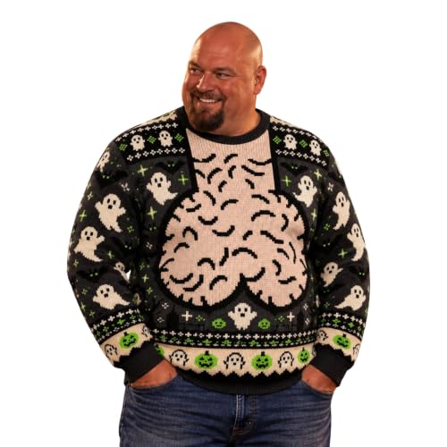 Ugly Christmas Sweater Hairy Chest,Christmas Sweaters For Mens Crewneck - image 2