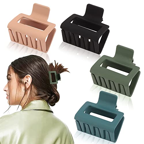 Ahoney 4-Pack Matte Claw Clips (Cool)