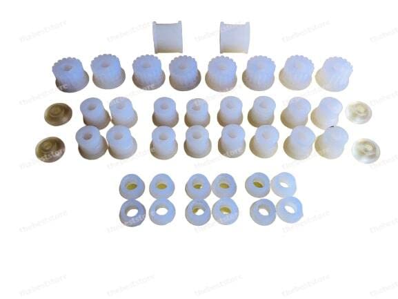 THE BEST STORE PU POLYURITHANE Leaf Spring Shackle Bush KIT White Colour FIT for Maruti Gypsy-image-16