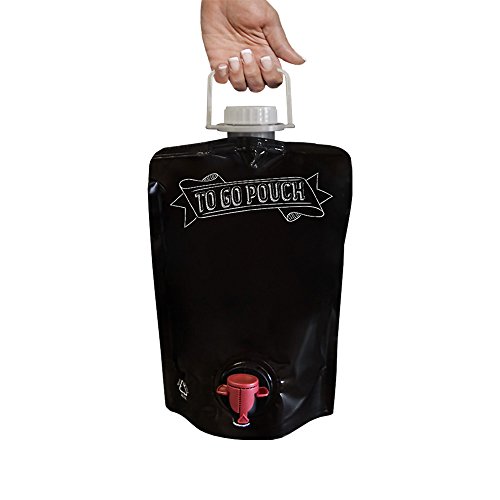 1.5L Wine Growler Pouches (3 pack) [Eco-Friendly Glass Growler Alternative] - Easily Bottle, Dispense & Store Your Wines - Perfect For Home Winemakers and Small Wineries to Sell in Your Tasting Room! - Thumbnail 6