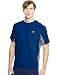 Champion Men's Powertrain Tee, Awesome Blue/Concrete, XX-Large