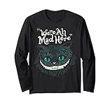 Cheshire Alice Cat We're All Mad Wonderland Tees