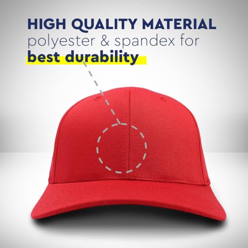 Custom Flexfit Hats for Men & Women Skull C Embroidery Skulls Polyester Dad Hat Baseball Cap Large XLarge Black Design Only