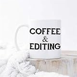 N / A Editing Day Mug, Hochzeitsfotograf Geschenk, Fotograf, Kaffee Geschenk, Etsy Seller Mug, lustiges Geschenk für sie, Crafter Geschenk