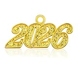2026 Tassel Charm Gold 2026 Charms for Tassel Graduation 2026 Graduation Decorations 2026 Graduation Tassels Charm Grad Cap Hat Tassels Decoration 2026 Signet Year Charms for Graduations