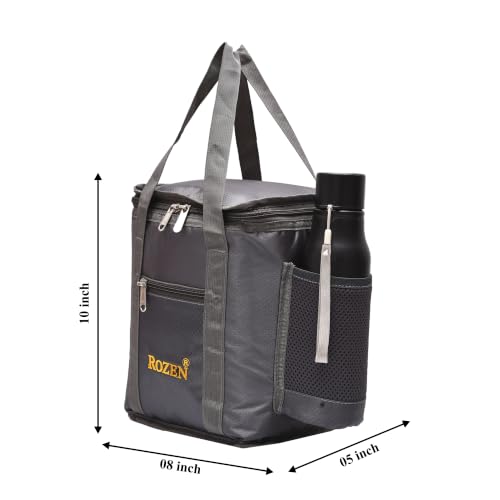 Image of ROZEN LARGE 50 LITERS COMBO SCHOOL & Lunch bag for Class 5-12 Large Multipurpose Backpack for Students, Water Resistant, Unisex Design, Stylish & Durable