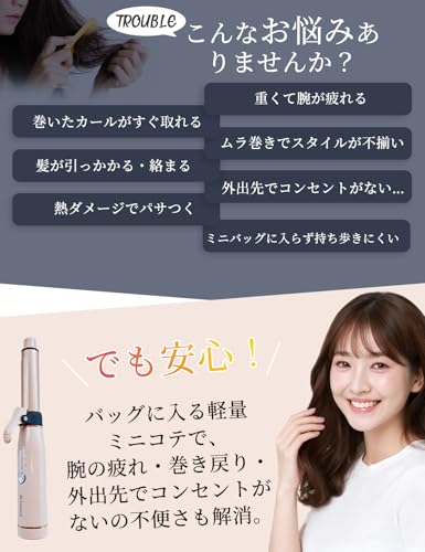 Kiboer カールアイロン 19mm