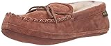 Old Friend Men's Soft Sole Loafer Slipper, Chestnut II, 11