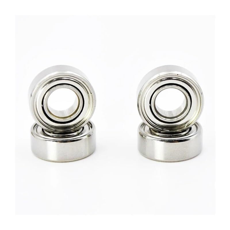 Rodamientos de Bolas, Rodamiento de cerámica híbrido SMR115ZZ Acero inoxidable MR115 ZZ 5x11x4 mm 1150 Diámetro interior 5 mm Rodamientos de bolas en miniatura (10 piezas)(2pcs)