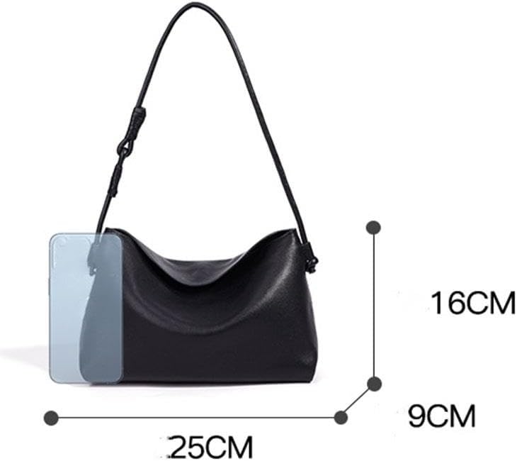 Versatile Commuting Handbag with Single Shoulder Strap