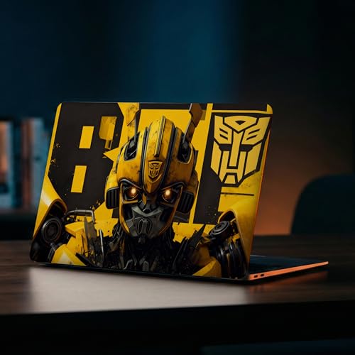 Image of NoWorries Laptop Skin for 15.6 & 14 Inch Laptop | Motivational, Superhero, Sports & Graphic Design Laptop Sticker Wrap | Premium Vinyl Laptop Cover (Bumble bee, 13.5 x 9.5inches)