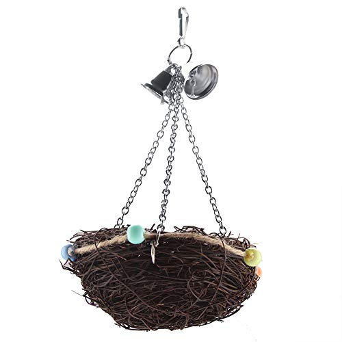 Phefop Pendente de Brinquedos de Pássaros Com Brinquedos Multifuncionais de Papagaio, Alívio do Estr