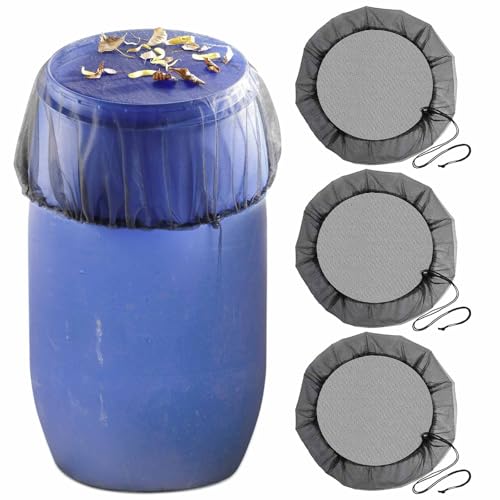 Filet Recuperateur Eau 80cm,4 Pièces Filet Protection Recuperateur Eau de Pluie,Recuperateur Eau Pluie,Filet Citerne Pluie,Filtre Eau de Pluie,Filet pour Cuve à Eau