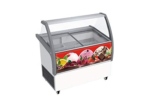 Vitrine a glace 13 x 5 L Malta - Combisteel