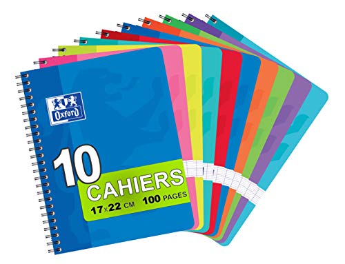 Cahier à spirale OXFORD Seyès 90g : fini l'encre qui traverse vos 100 pages