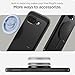 Spigen for Pixel 9a Case, Tough Armor (Ai) MagFit (2025) [Compatible with MagSafe Accessories] - Black