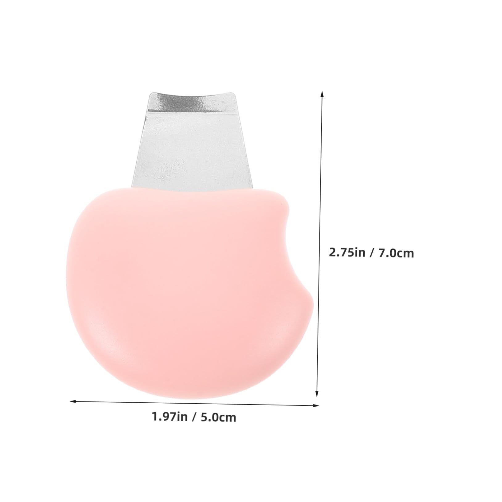 FOMIYES Handheld Blackhead Removal Tool Ergonomic Skin Scrubber for Facial Exfoliation Manual Pore Cleaner for Home Skincare Routine Portable Beauty Instrument for Smooth Skin