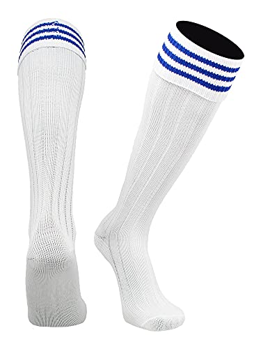 Image of Soccer Socks With Fold Down Top - European Style for Adults - Men and Women