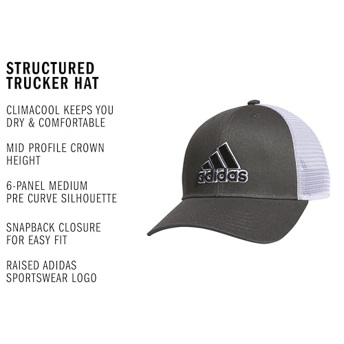 Image of adidas Unisex Trucker Hat - Sport Snapback Cap