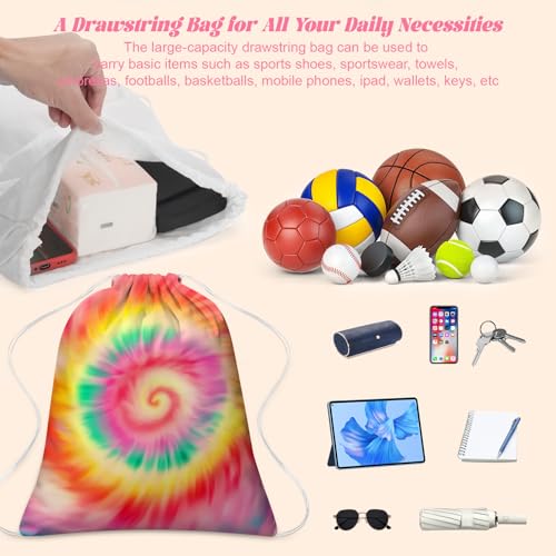 50 Pcs Tie Dye Cotton Drawstring Bags, Draw String Backpack Items to Tie Dye, White Bags Stuff to Tye Dye, Things to Tie Dye Kit Blanks, Gift Pouches for DIY Birthday Party Favors Gym3