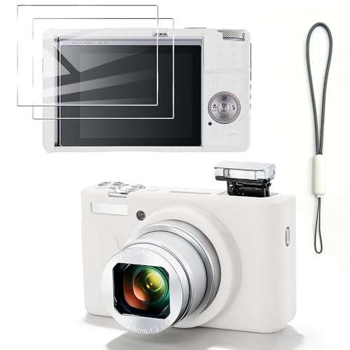 Funda de silicona para Canon PowerShot SX740/SX730 HS blanca