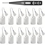 12 Stücke Fassung E27 Renovierfassung Lampenfassung Baustellenfassung E27+VDE-Spannungsprüfer/Phasenprüfer, Ersatzfassung,Lampenfassung mit Kabel,Renovierfassung mit Kabel, Lampenfassung