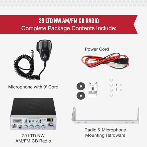 Cobra CCBP29LTNW 29 Nw Am/Fm Classic Professional Cb Radio thumb #5