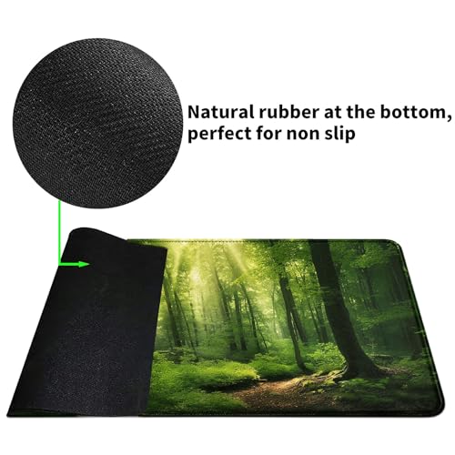 Image of Card Mat for MTG & TCG Playmat,Green Forest
