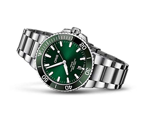 Oris Aquis Date Automatic Green Dial Men's Watch 01 733 7732 4157-07 8 21 05PEB4