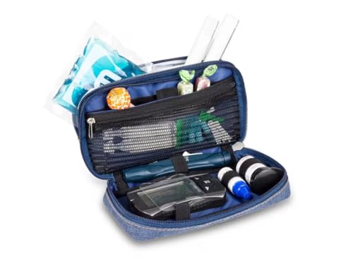 Image of Diabetics Elite Bags Isothermal Bag for Diabetics, for Insulin Pens and Glycometers, Colour: Dark Denim