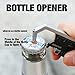 Small Multitool Wrench 9 in 1 Pocket Adjustable Wrench for Screw with Mini Pry Bar Nail Puller Keychain Tool Caliper Measuring Ruler Glass Breaker EDC Gadget Survival Gear for Men Cycling Hiking