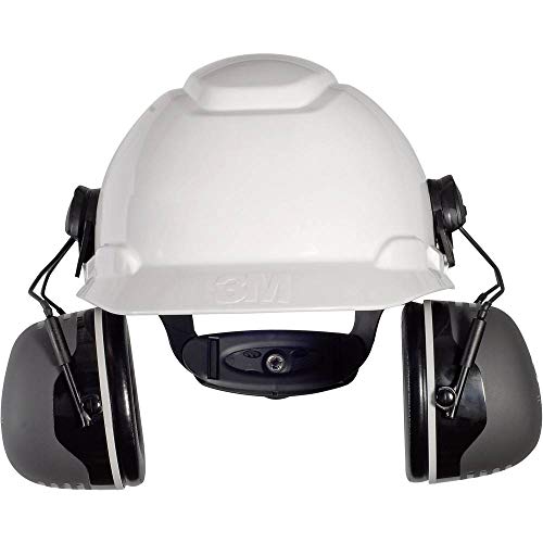 Image of 3M X5P3E Peltor Black Model X5P3E /37279(AAD) Cap Mount Hearing Conservation Earmuffs, English, 14.573 fl. oz., Plastic, 4.6 inch x 8.2 inch x 6.7 inch | Model X5P3E /37279(AAD), 4.6 inch x 8.2 inch x 6.7 inch, Plastic, 14.573 fl. oz.