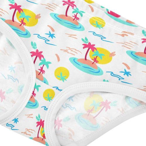 Summer Palm Tree Toddler Girls's Underwear 2T 23022274