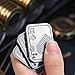 Triple EDC Fidget Slider Fidget Toys for Adults Poker A Push Card Anxiety Autism ADHD Cool EDC Toys-Triple Silver Poker ACE