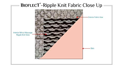 Image of Bioflect Compression Leggings with Bio Ceramic Micro-Massage Knit- for Support and Comfort