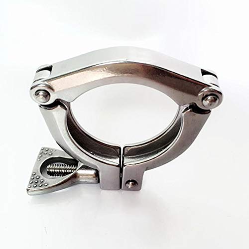 4,5 cala Tri Clamp 304 stal nierdzewna trzyczęściowy montaż 130 mm okucie OD pasuje do rury 114 mm OD do piwa