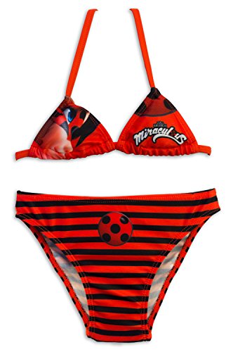 Miraculous Ladybug e Cat Noir – Bañador de 2 piezas para playa...