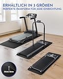 NEOLYMP Bodenschutzmatte Fitnessgerät (120 x 60 cm) - Laufband Matte 8mm Dicke - langlebig, rutschfest & stoßdämpfend - Fitness Unterlegmatte für Crosstrainer - Gymnastikmatte, Fitnessmatte