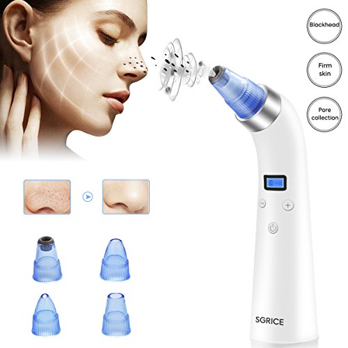 Blackhead Remover - Electric Blackhead Vacuum Suction Remover, Facial Pore Cleanser for stubborn blackheads USB Rechargeable Blackhead Sucker Electric Skin Cleanser Blackhead Extractor Tool Skin Pore