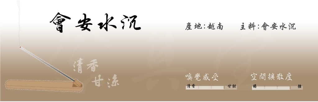 Nian Zhen Tang Hoi an Agarwood Stick Incense, 6.5 Inch (16.6cm), 2 Taels/Box, 2-Pack