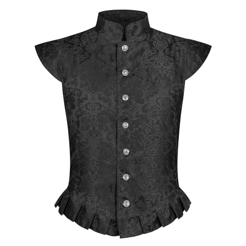 Chaleco de jerkin medieval suelto para hombre en cosplay de halloween